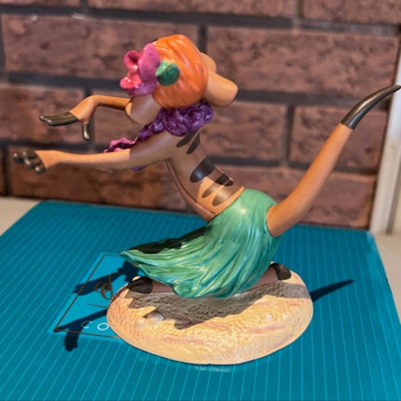 WDCC The Lion King Timon "Luau!" Walt Disney Classics Collection Figurine COA - Picture 3 of 5